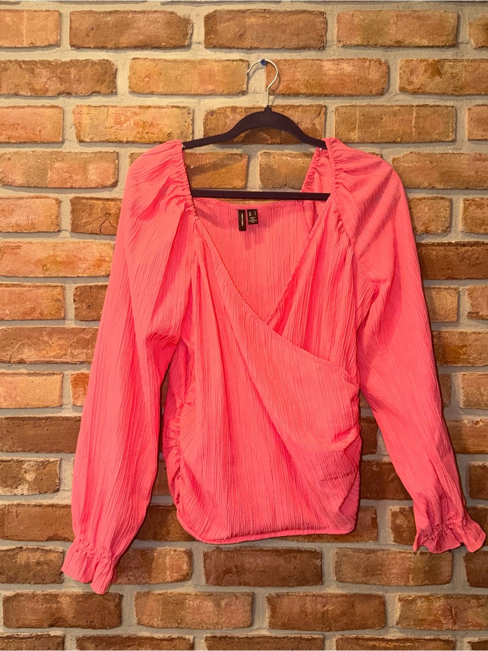 Vero Moda Pink Long Sleeve Shirt | Women’s Size Large 💗